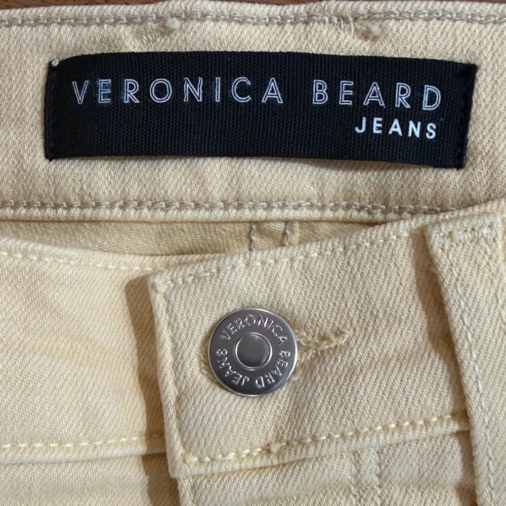 Veronica Beard Women 30/10 Maera High-Waisted Wash Mustard Yellow Skinny Jeans‎